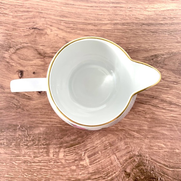 1952 Easterling Bavaria Radiance - Pink Roses Gold Trim - Creamer - Picture 2 of 3